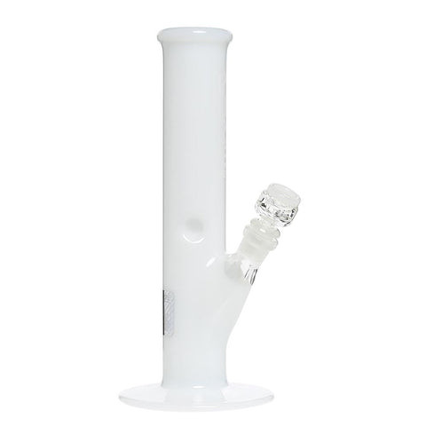 Pure Glass 12" Straight Water Pipe - Ivory