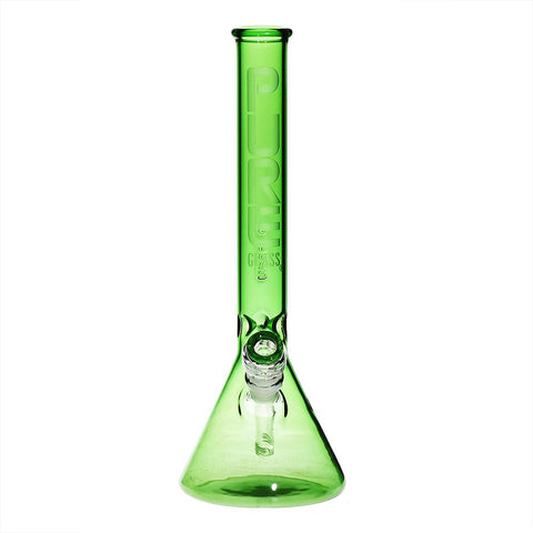 Pure Glass 14" Classic Beaker - Green