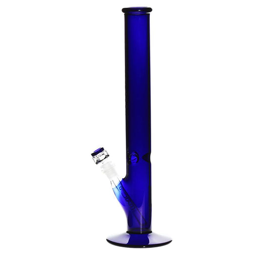 Pure Glass 18" Straight Water Pipe - Blue