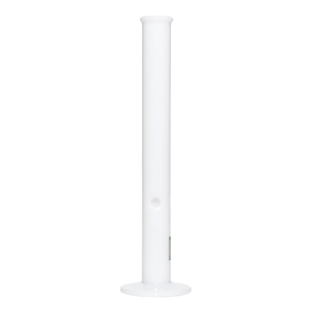 Pure Glass 18" Straight Water Pipe - Ivory