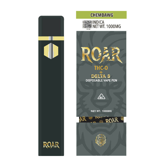 Roar 1 ML THC-P + D8 1000MG - Chemdawg - Box (5 Pack)