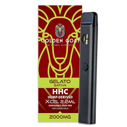 HHC Vape Device, 2000mg, Rechargeable/Disposable - Gelato