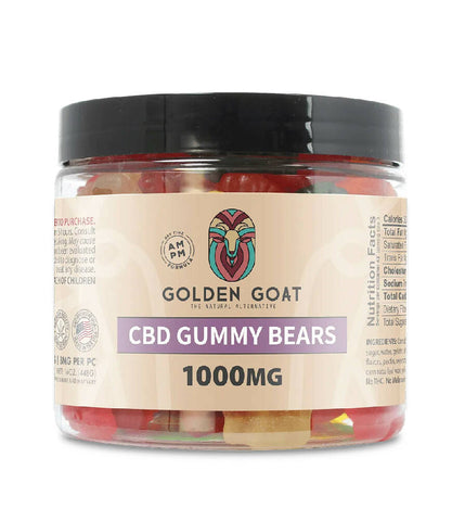 CBD Gummies 1000MG - Clear Bears - No Melatonin
