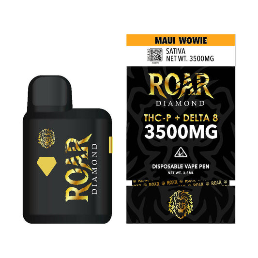 Roar Diamond THC-P + Delta 8 3500MG - Maui Wowie