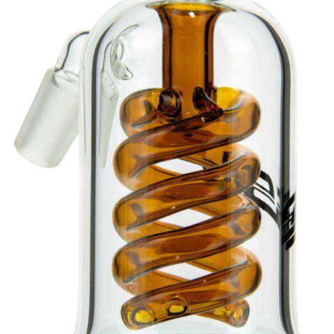 JFK Dual Use Water Pipe + Spiral Ash Catcher 90° (Bundle Pack of 2)