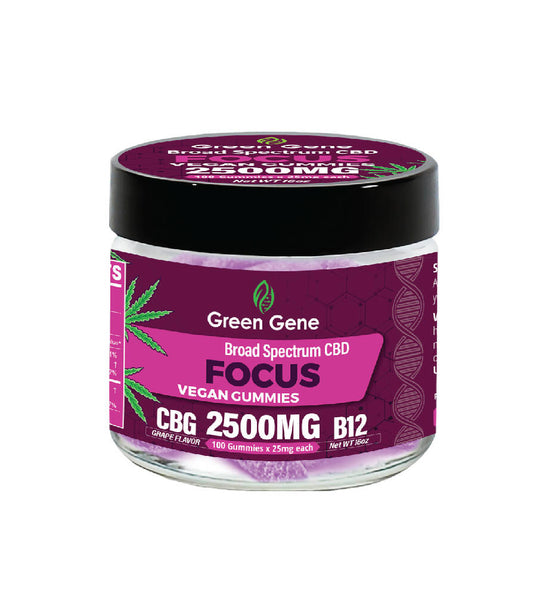 CBD Vegan Focus Gummies Grape