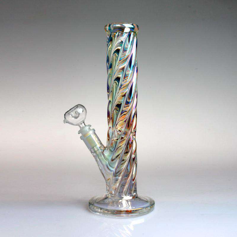16 Inch Straight Shooter w/ Iridescent Glass - GORGEOUS!