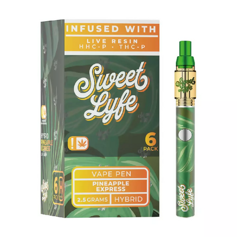 2.5ml Disposable Vape Pen Infused with Live Resin HHC-P+THC-P