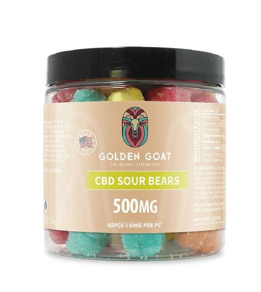 CBD Gummies 500MG -Sour Bears