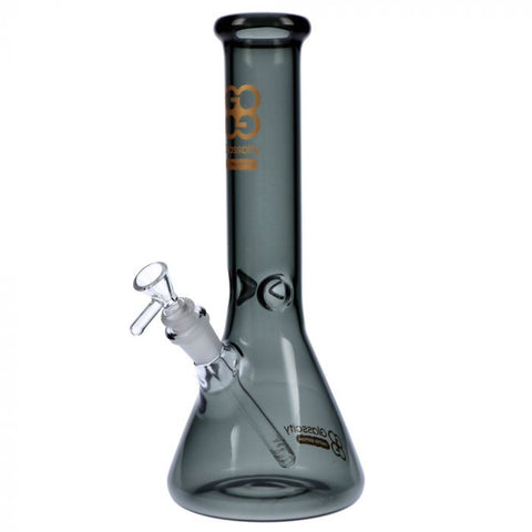 Glasscity Limited Edition Beaker Ice Bong-Black -Small