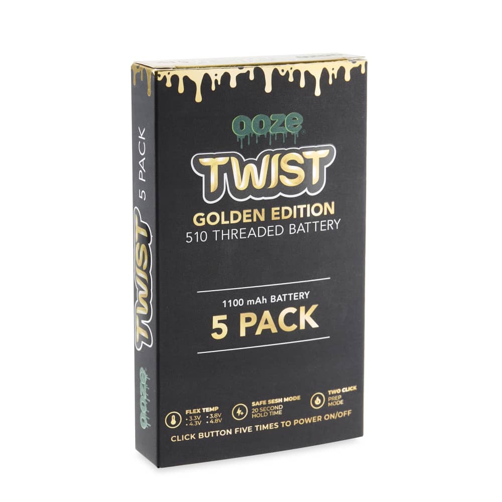 Ooze 1100 Twist Battery - 5 Pack