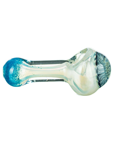 Boo Glass Fumed Mushroom Milli Spoon Pipe