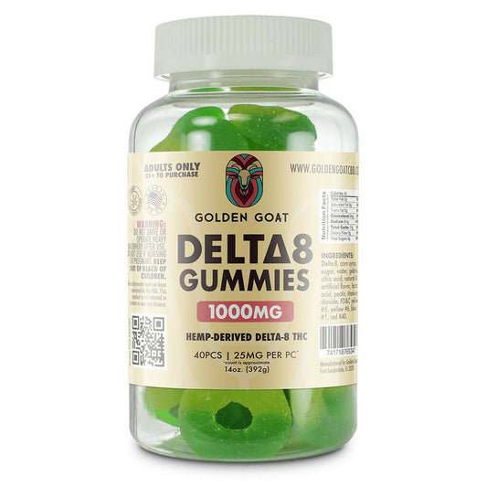 Delta 8 Gummies 1000mg - Apple Rings
