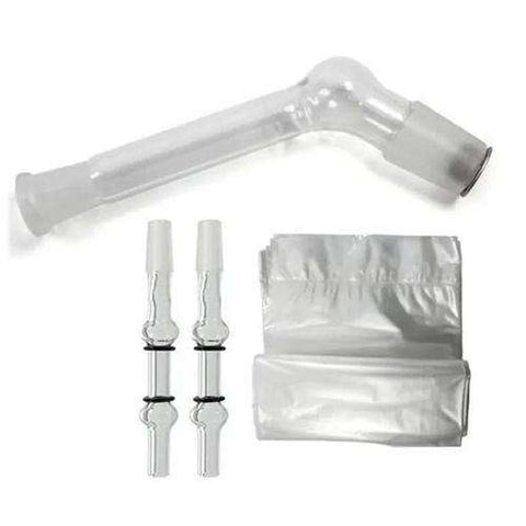 Arizer Extreme Q All Glass Mini Whip Kit - Front Surface Lay Profile