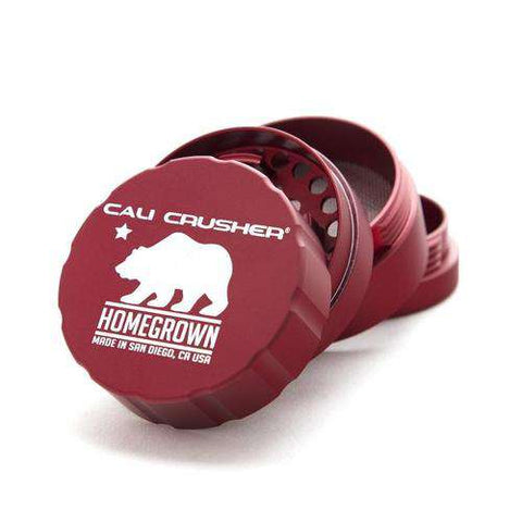 Cali Crusher Homegrown 4-Piece Large-Red
