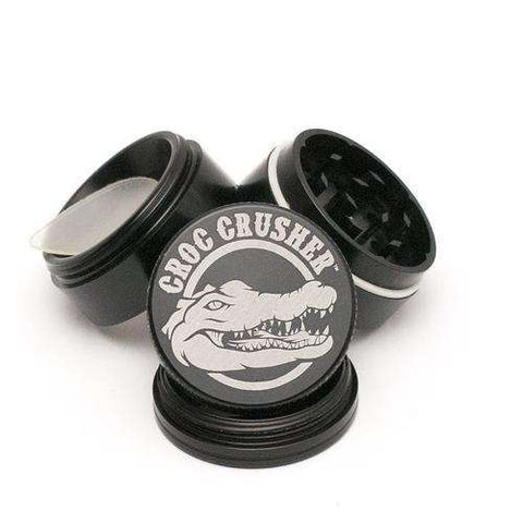 Croc Crusher 1.5" 2-Piece Grinder-Black