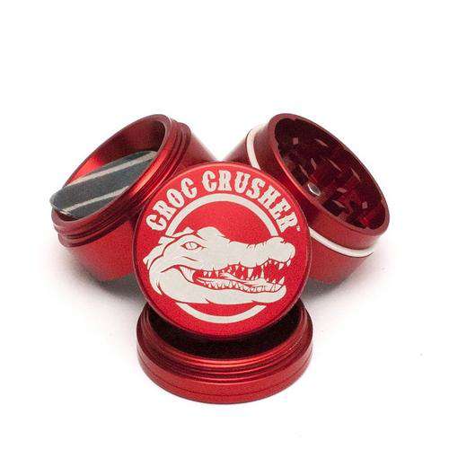 Croc Crusher 1.5" 2-Piece Grinder-Red