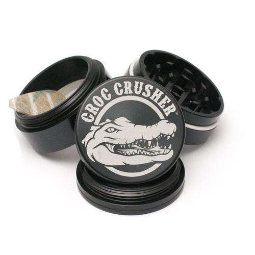 Croc Crusher 2.0" 4-Piece Grinder-Black