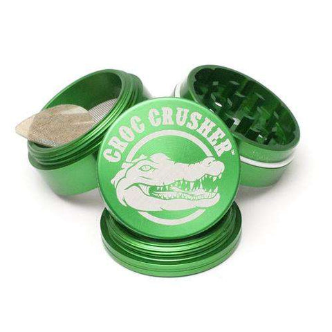 Croc Crusher 2.0" 4-Piece Grinder-Green