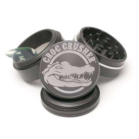 Croc Crusher 2.0" 4-Piece Grinder-Gun Metal