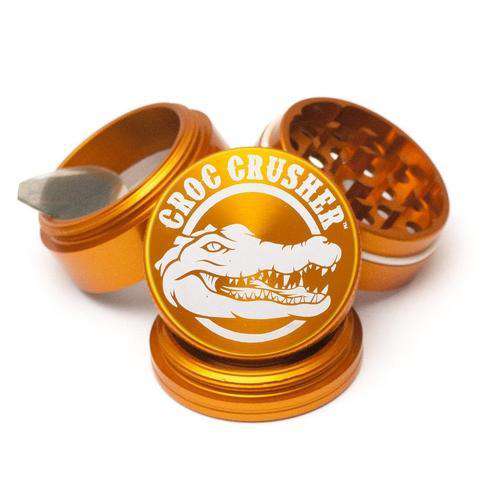 Croc Crusher 2.0" 4-Piece Grinder-Orange