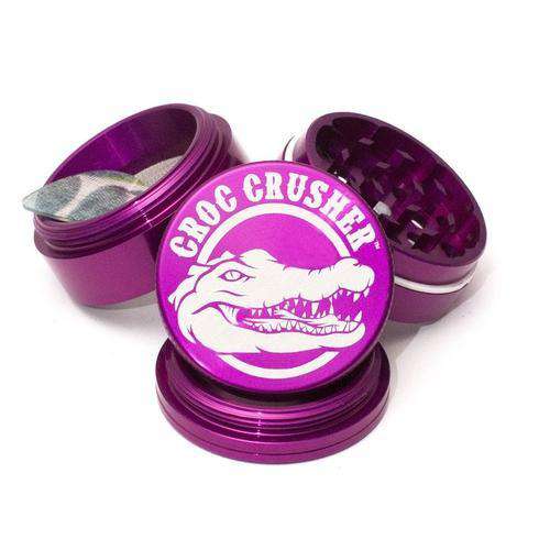 Croc Crusher 2.0" 4-Piece Grinder-Purple