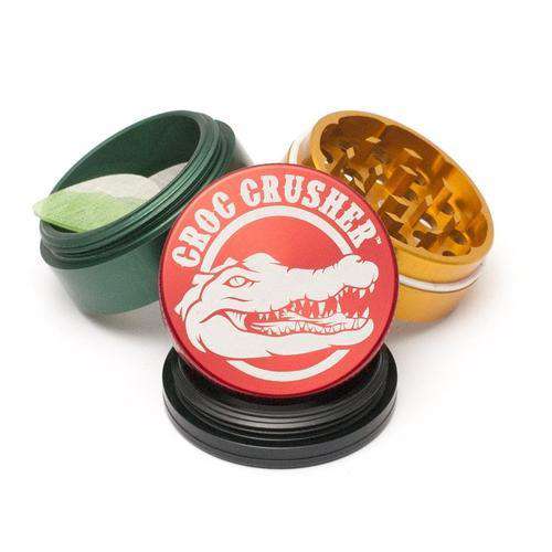 Croc Crusher 2.0" 4-Piece Grinder-Rasta