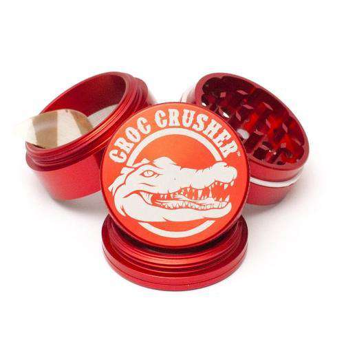 Croc Crusher 2.0" 4-Piece Grinder-Red