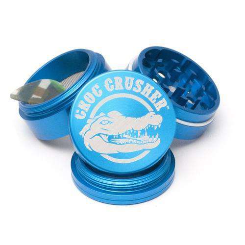 Croc Crusher 2.0" 4-Piece Grinder-Turquoise