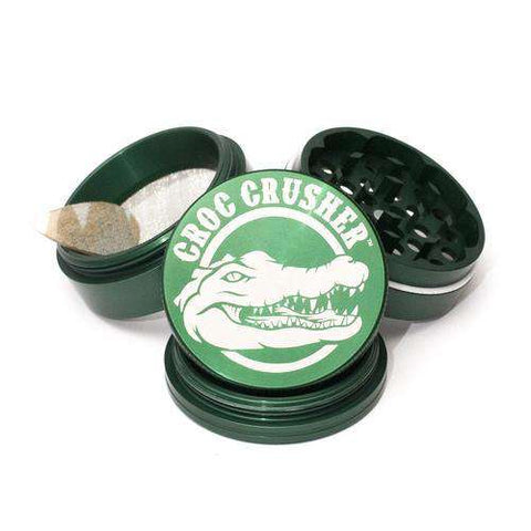 Croc Crusher 2.2" 4-Piece Grinder-Green