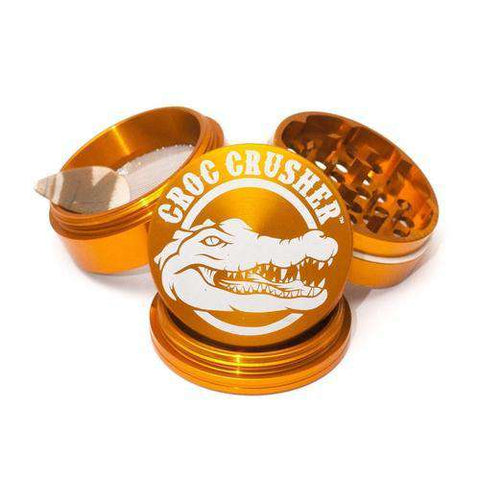 Croc Crusher 2.2" 4-Piece Grinder-Orange
