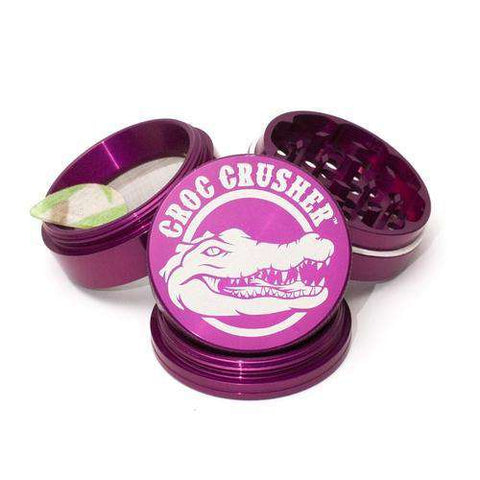 Croc Crusher 2.2" 4-Piece Grinder-Purple