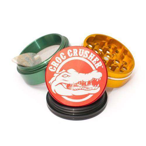 Croc Crusher 2.2" 4-Piece Grinder-Rasta