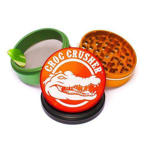 Croc Crusher 3.0" 4-Piece Grinder-Rasta