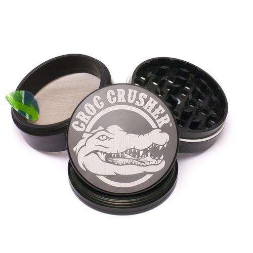 Croc Crusher 3.5" 4-Piece Grinder-Black