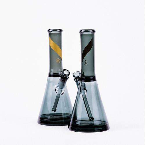 Marley Natural Smoked Glass Water Pipe - standing