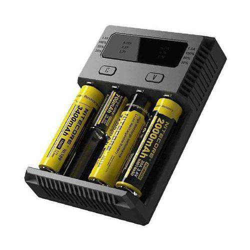 NiteCore I2 Battery Charger-Quad