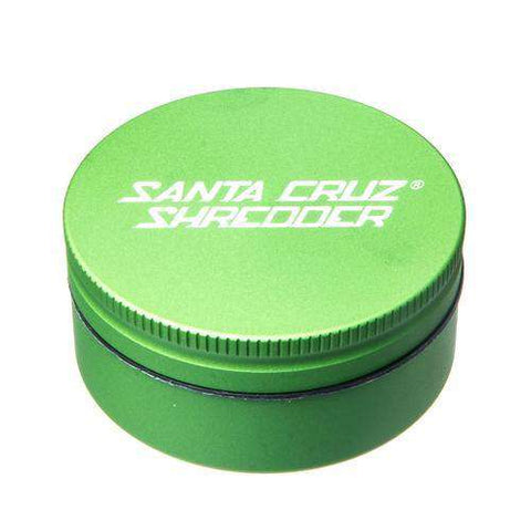 Santa Cruz Medium 2 Piece Herb Grinder - Teal