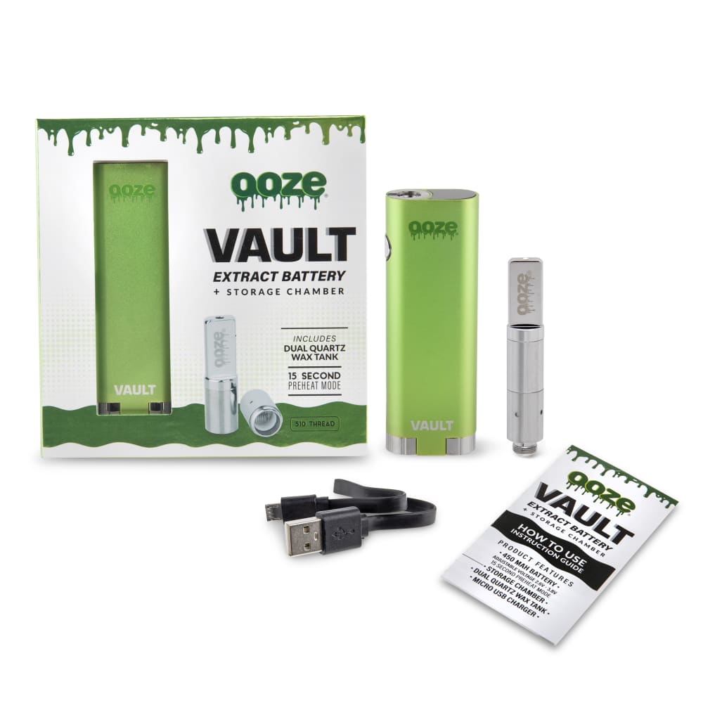 Ooze Vault Extract Battery with Storage Chamber