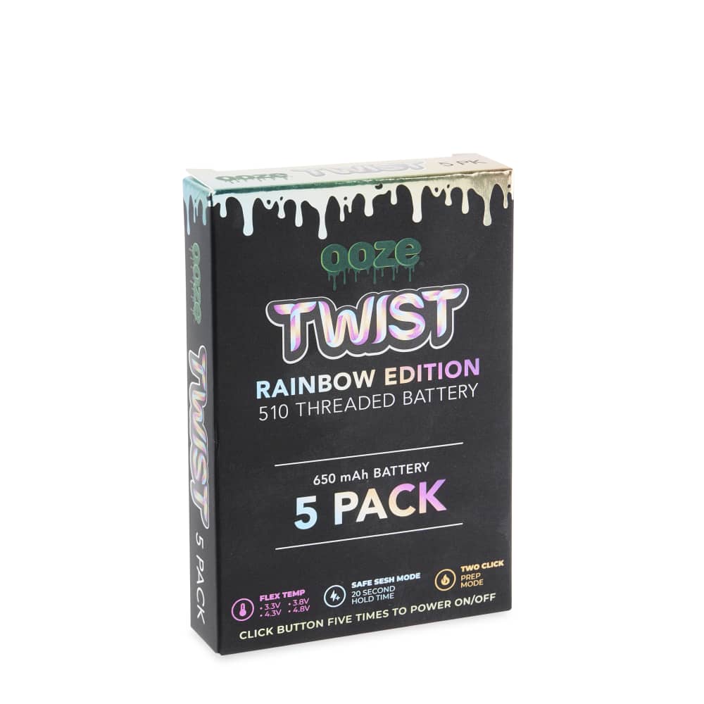 Ooze 650 Twist Battery - 5 Pack