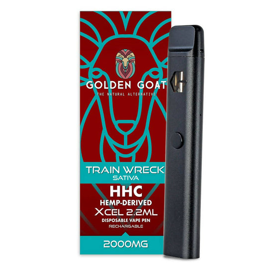 HHC Vape Device, 2000mg, Rechargeable/Disposable - Train Wreck