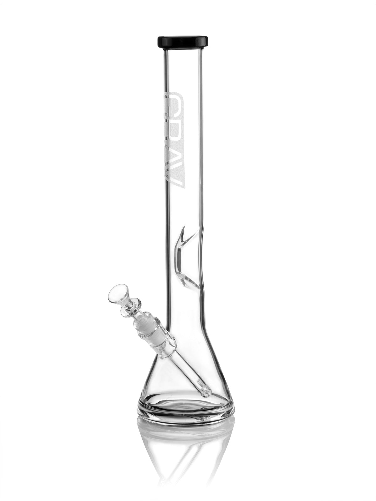 GRAV 16" Black Accent Large Beaker Water Pipe