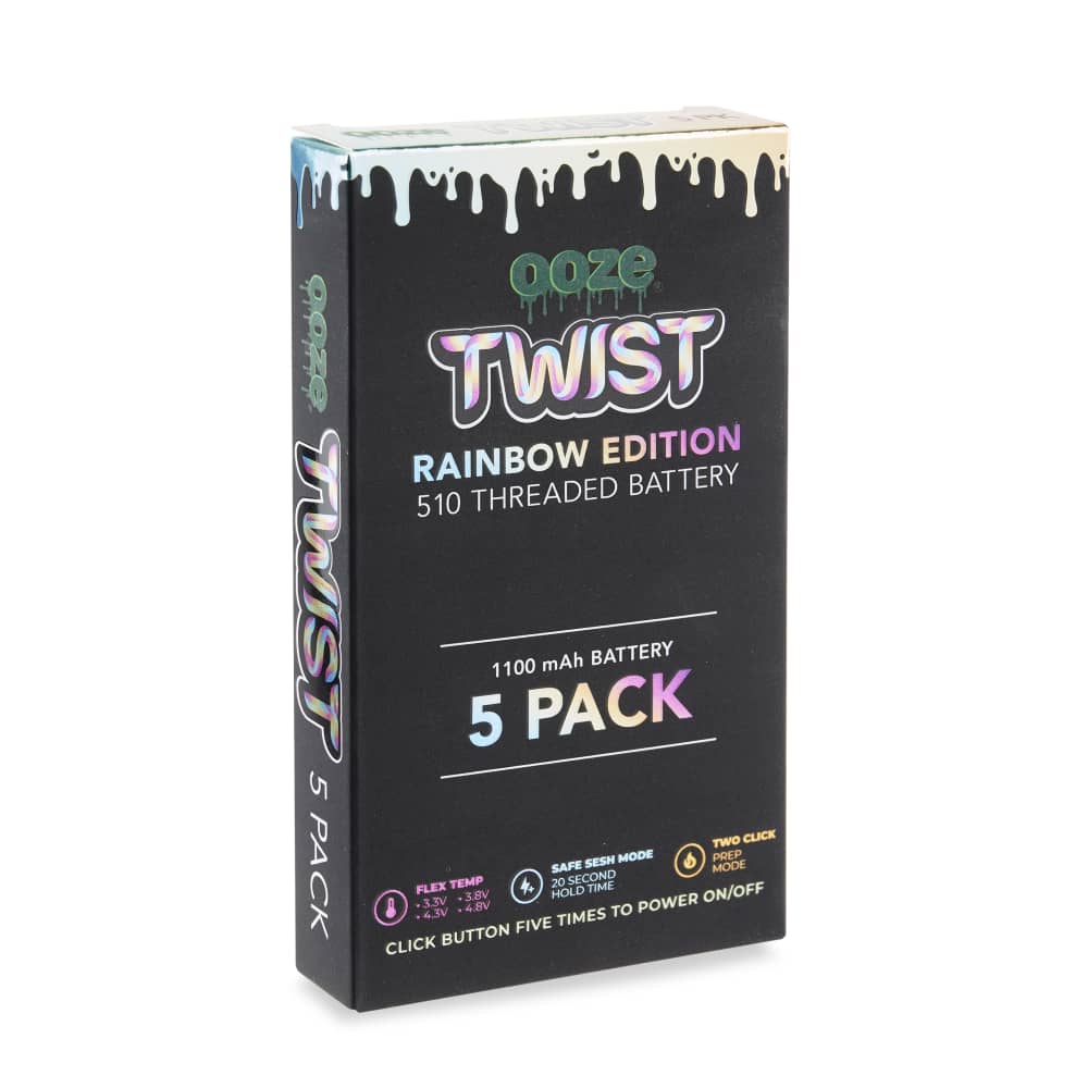 Ooze 1100 Twist Battery - 5 Pack