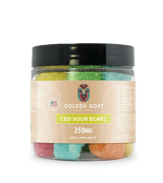 CBD Gummies 250MG - Sour Bears