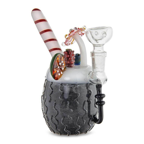 Custom Glass Handheld Water Pipe - Coconut