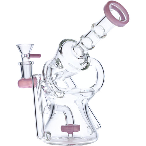 Water Pipe Funnel Perc Recycler