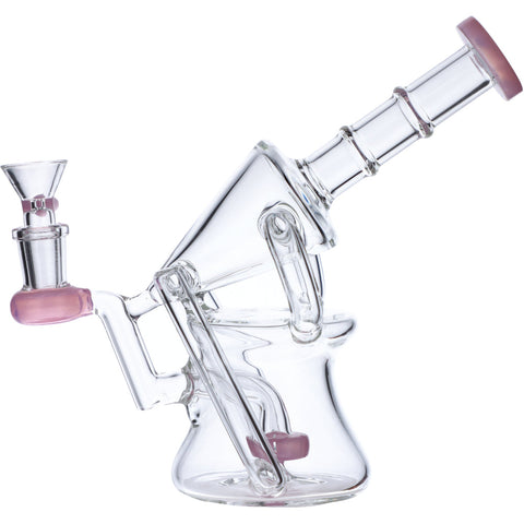 Water Pipe Funnel Perc Recycler