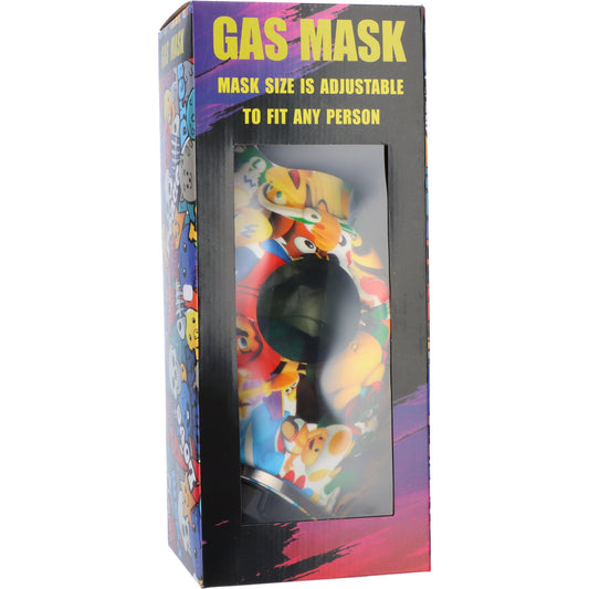 Assorted Gas Mask w/Vibrant Design