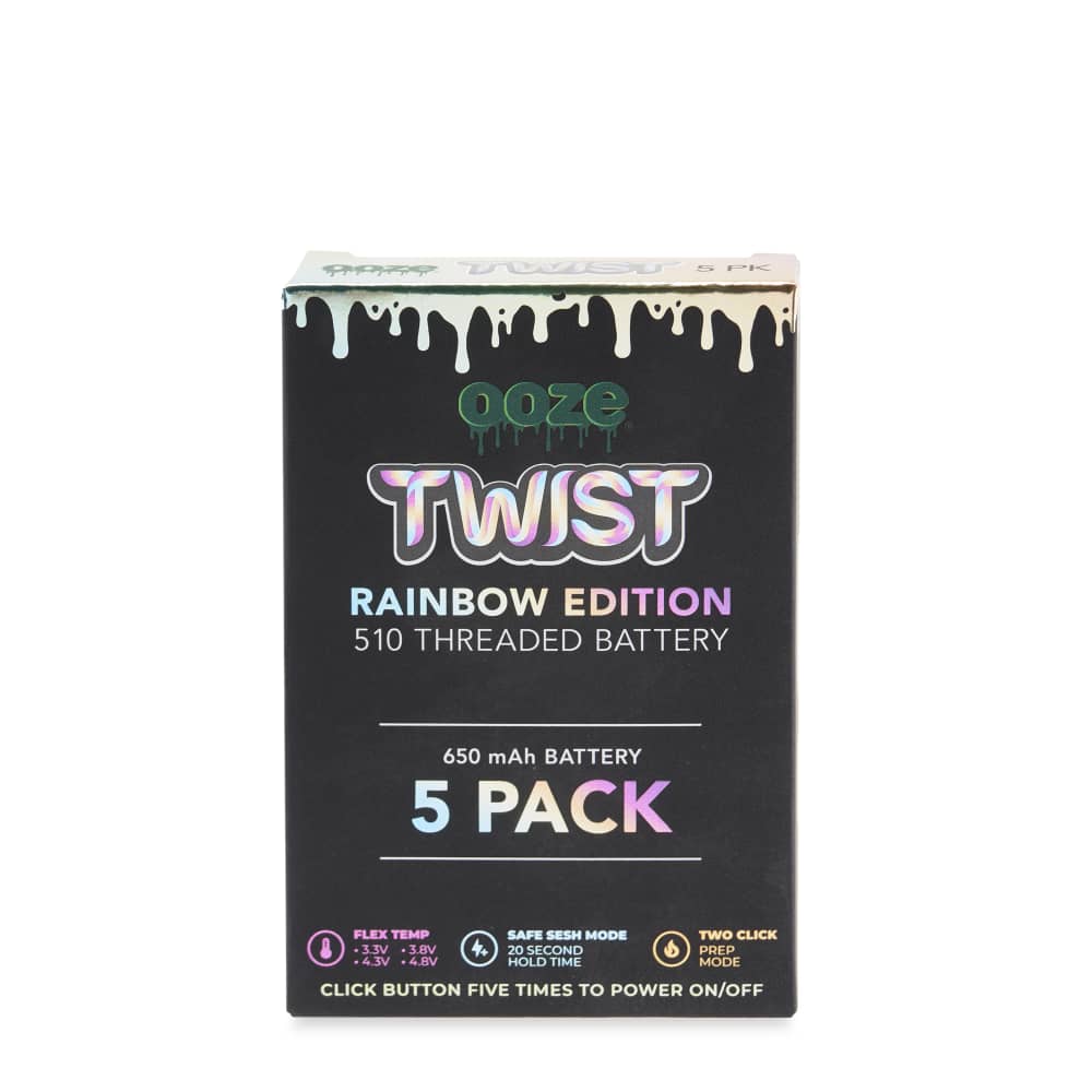 Ooze 650 Twist Battery - 5 Pack