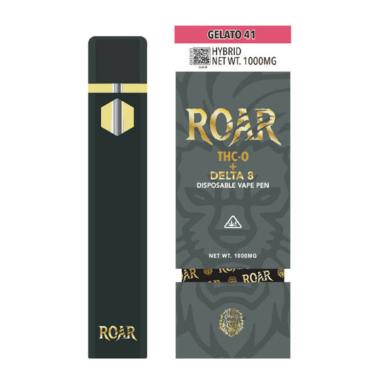 Roar 1ML THC-P + D8 1000MG - Gelato 41 - Box (5 Pack)
